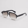 Aviatore Black Crystal Grey Gradient – three-quarter view
