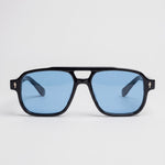 Aviatore Black Light Blue – front view