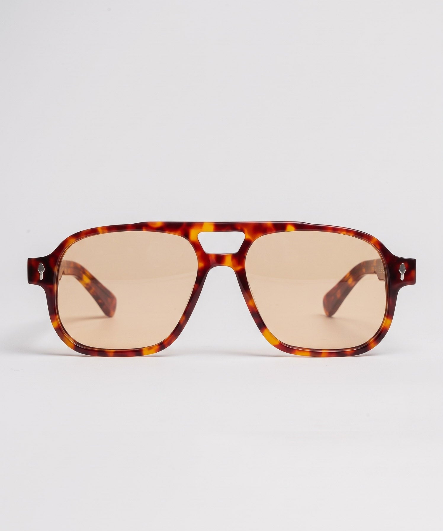 Aviatore Tortoise Amber – front view
