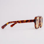 Aviatore Tortoise Amber – side view