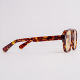 Aviatore Tortoise Amber – side view