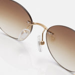 Celeste Gold Brown Gradient – bridge detail