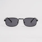 Ettore Matte Black Smoke – front view