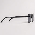 Ettore Matte Black Smoke – side view