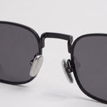 Ettore Matte Black Smoke – bridge detail