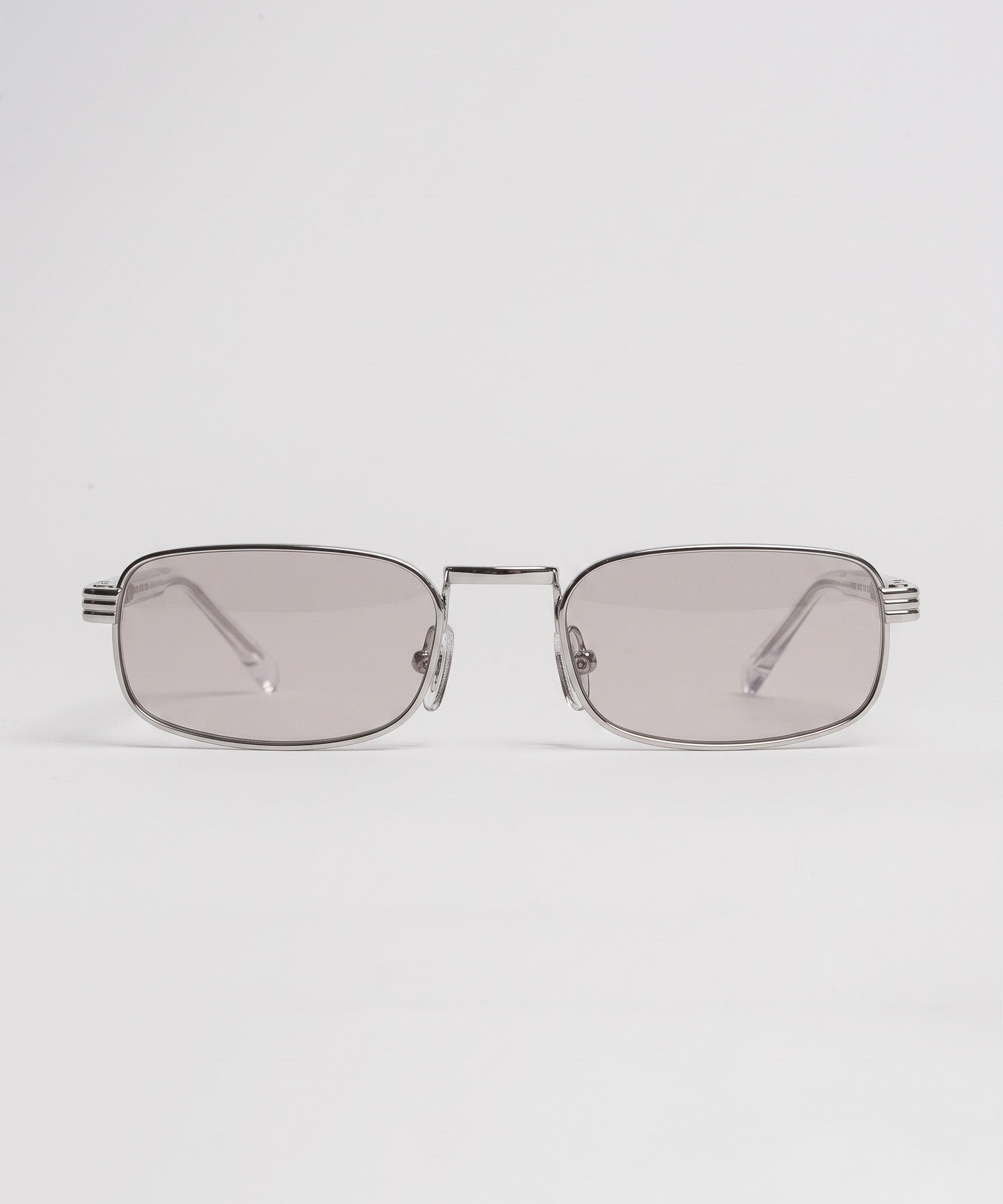 Ettore Silver Light Grey – front view