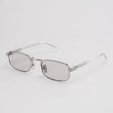 Ettore Silver Light Grey – three-quarter view
