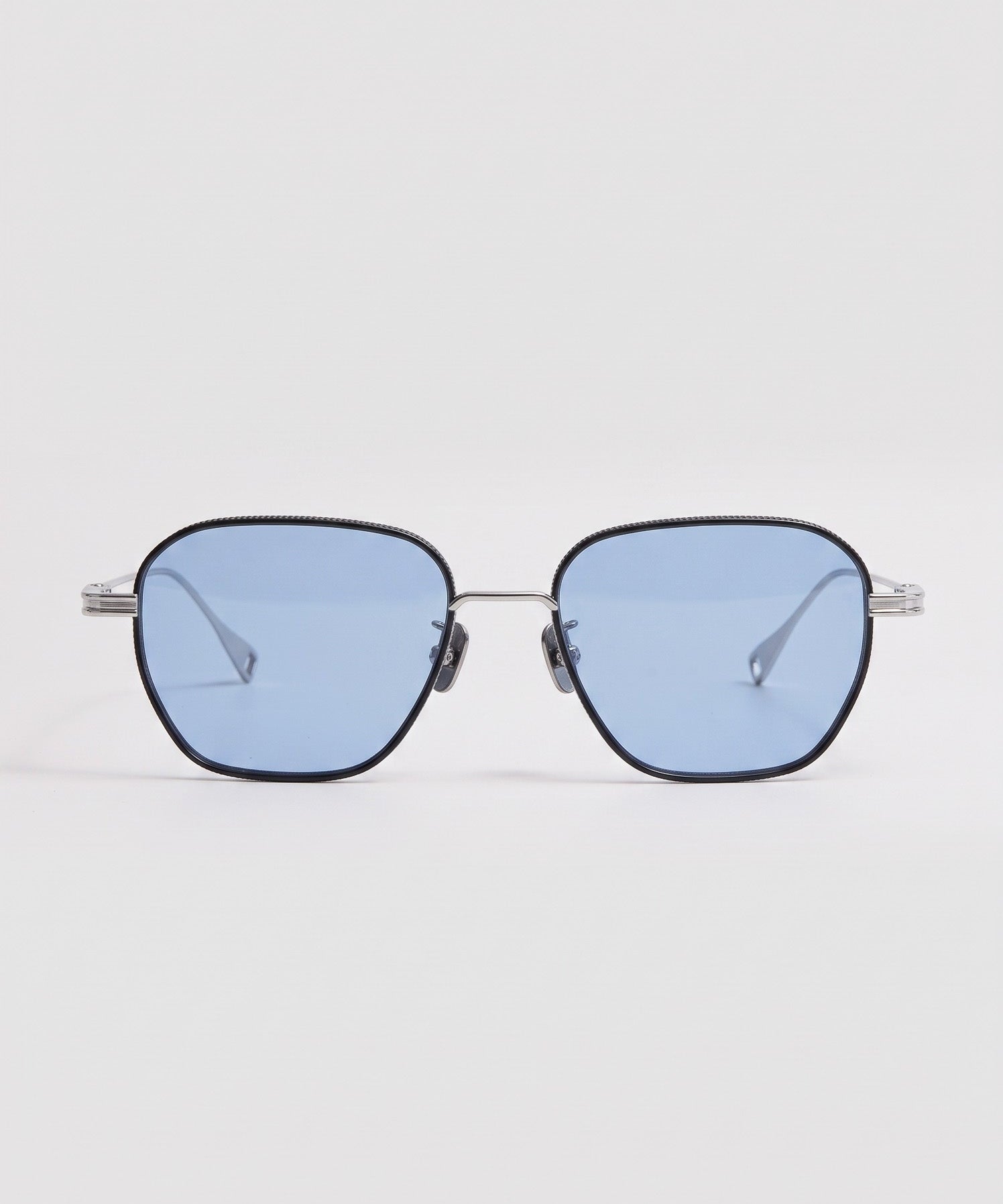 Gaetano Black Silver Blue – front view