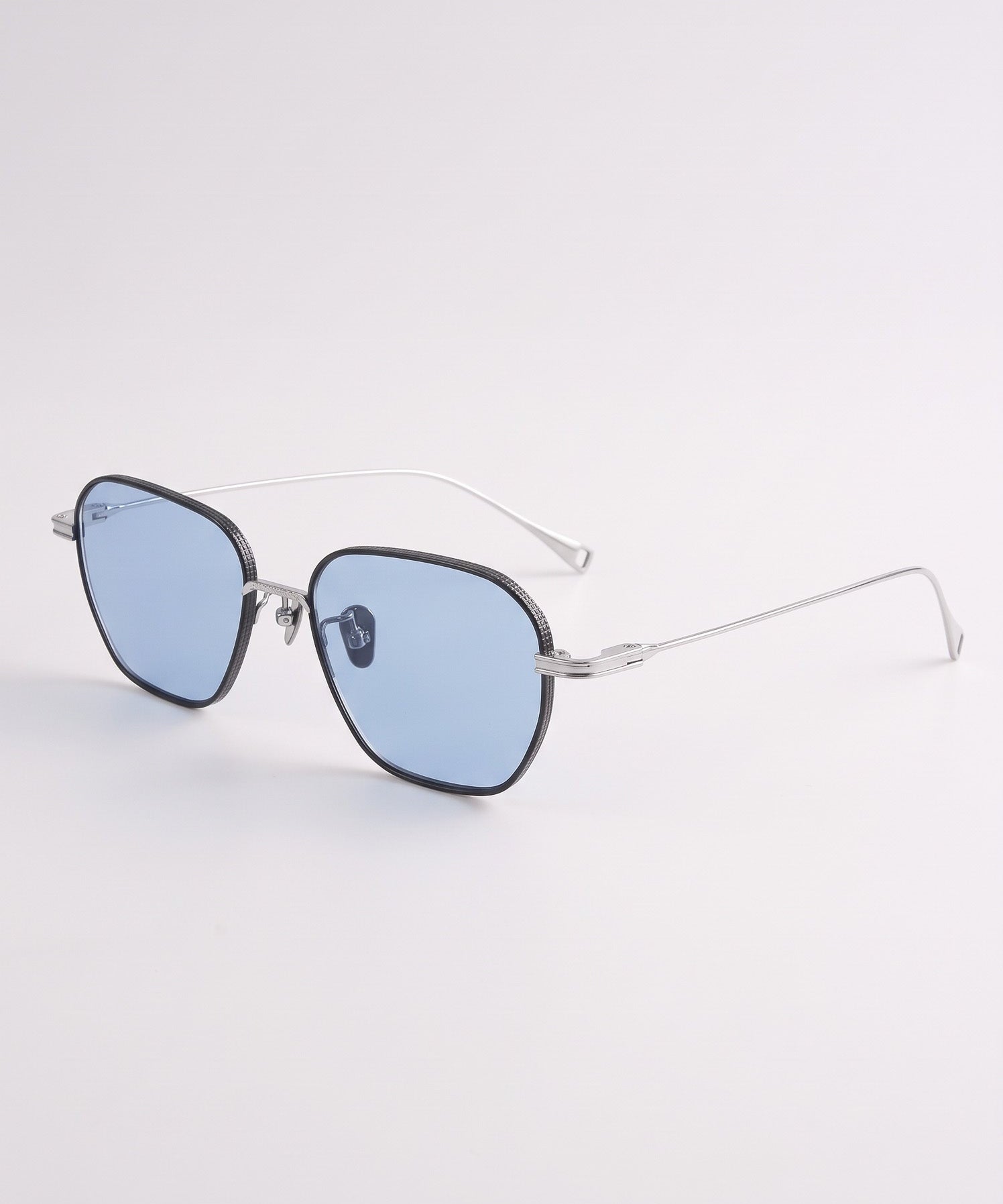 Gaetano Black Silver Blue – three-quarter view