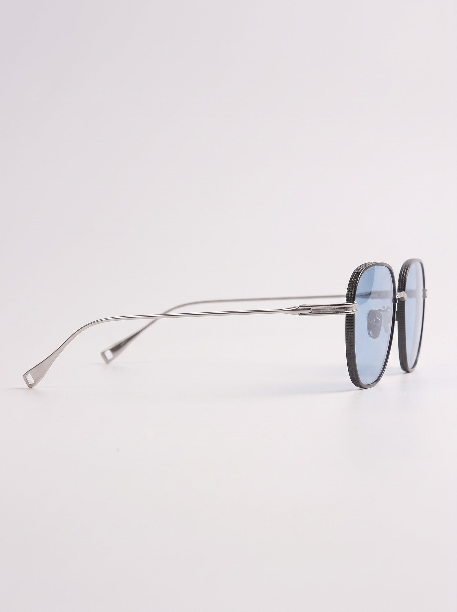 Gaetano Black Silver Blue – side view