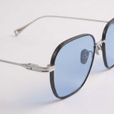 Gaetano Black Silver Blue – hinge detail view