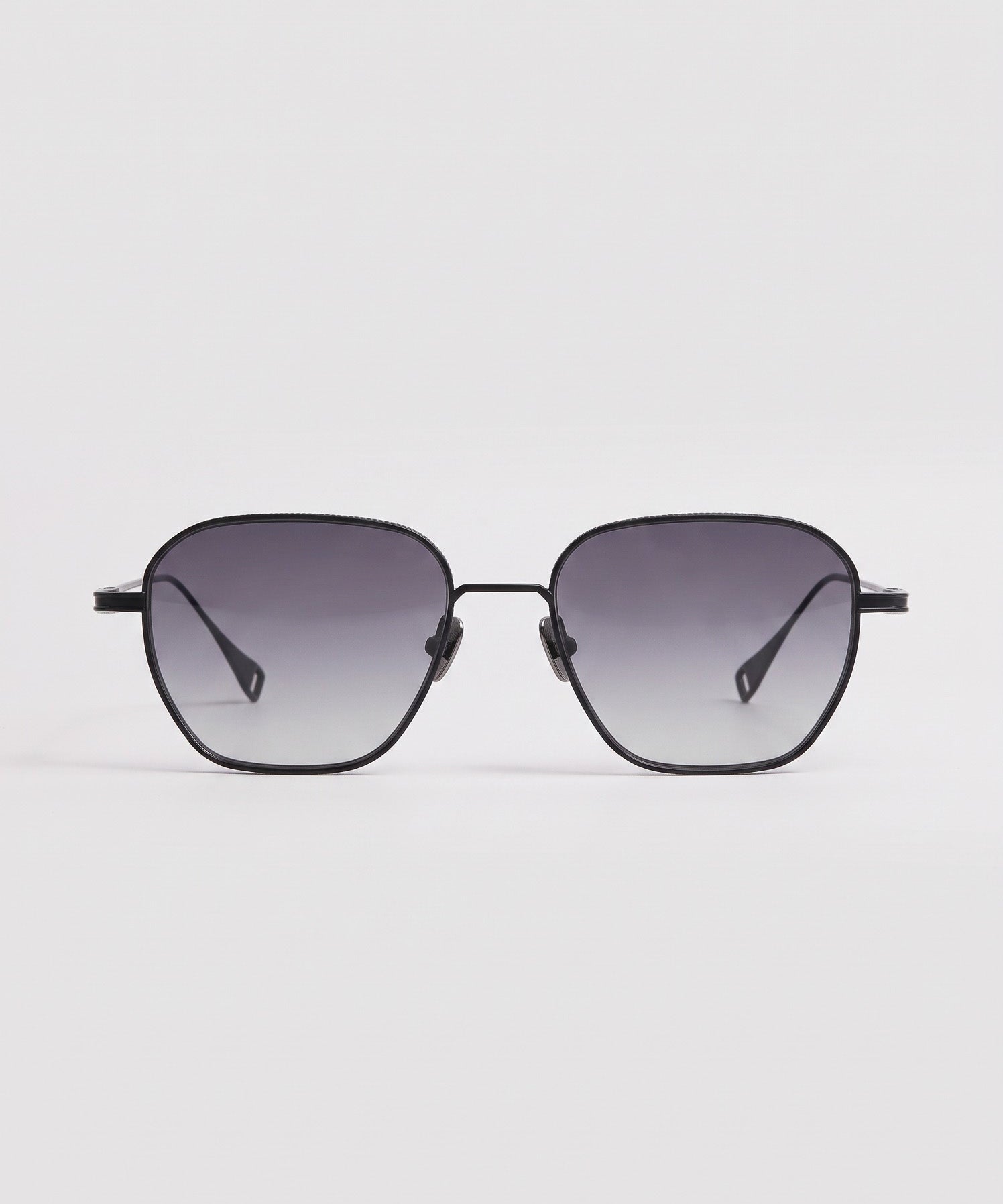 Gaetano Matte Black Grey Gradient – front view