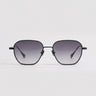 Gaetano Matte Black Grey Gradient – front view