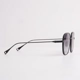 Gaetano Matte Black Grey Gradient – side view