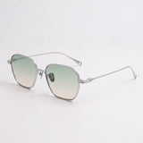 Gaetano Silver Green Gradient – three-quarter view