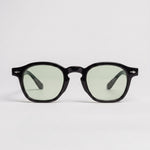 Giacomo Black Light Green – front view